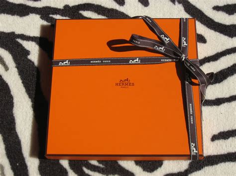 hermes signature scarf unboxing|hermes gift box for sale.